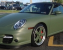 Designer Wraps 3M Matte Military Green Porsche 911 Turbo S Cabriolet